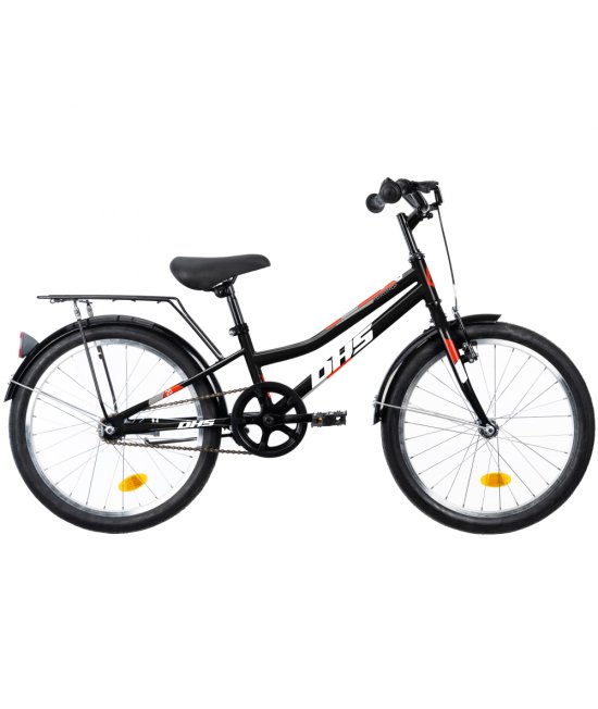 Detský bicykel DHS Teranna 2001 20" MODEL 2022 - BLACK